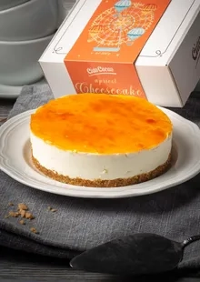 apricot light cheesecake