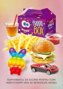 happy box (burger)