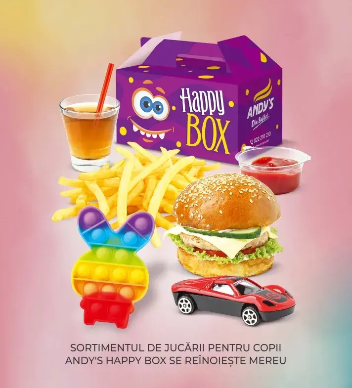 happy box (burger)